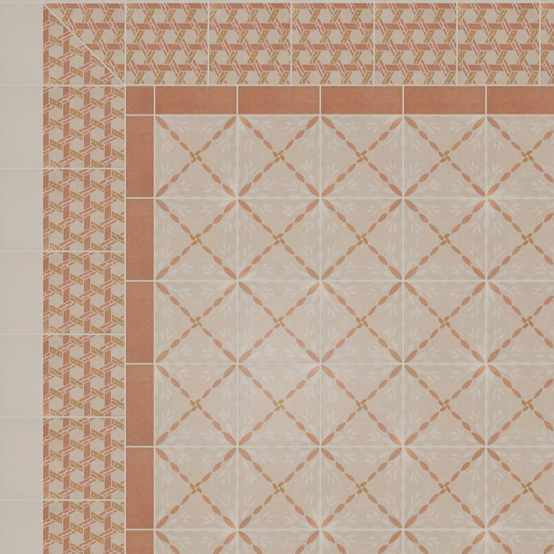 Image of Aventuras Porto Terracotta Porcelain - 15 x 15cm-Ca Pietra-Tile.co.uk
