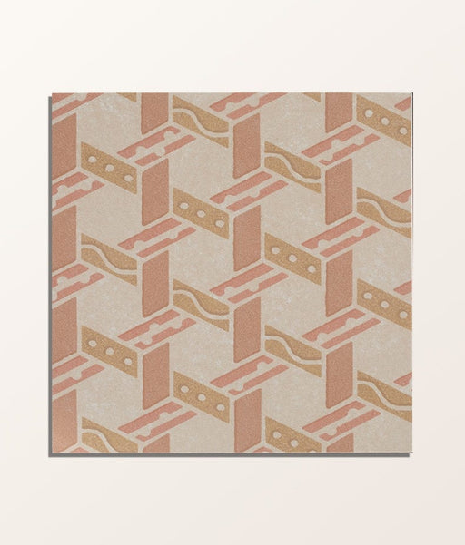Aventuras Malla Terracotta Porcelain - Full Tile Sample-sample-sample-Tile.co.uk