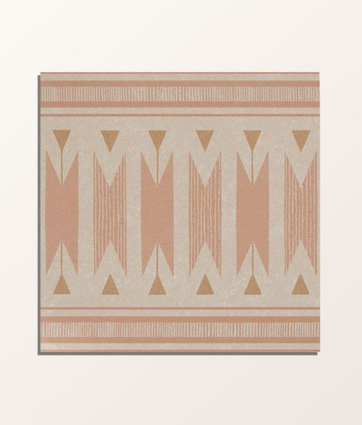 Aventuras Ziggy Border Terracotta Porcelain - Full Tile Sample-sample-sample-Tile.co.uk