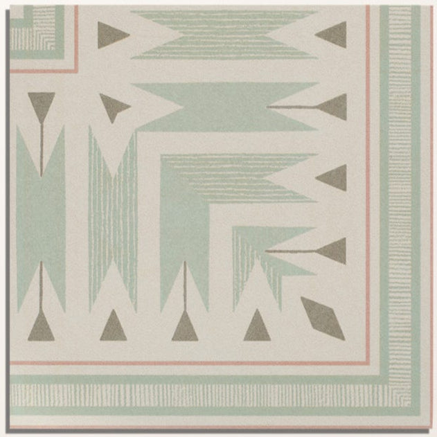 Image of Aventuras Ziggy Corner Olive Porcelain - 15 x 15 x 0.8cm-Ca Pietra-Tile.co.uk