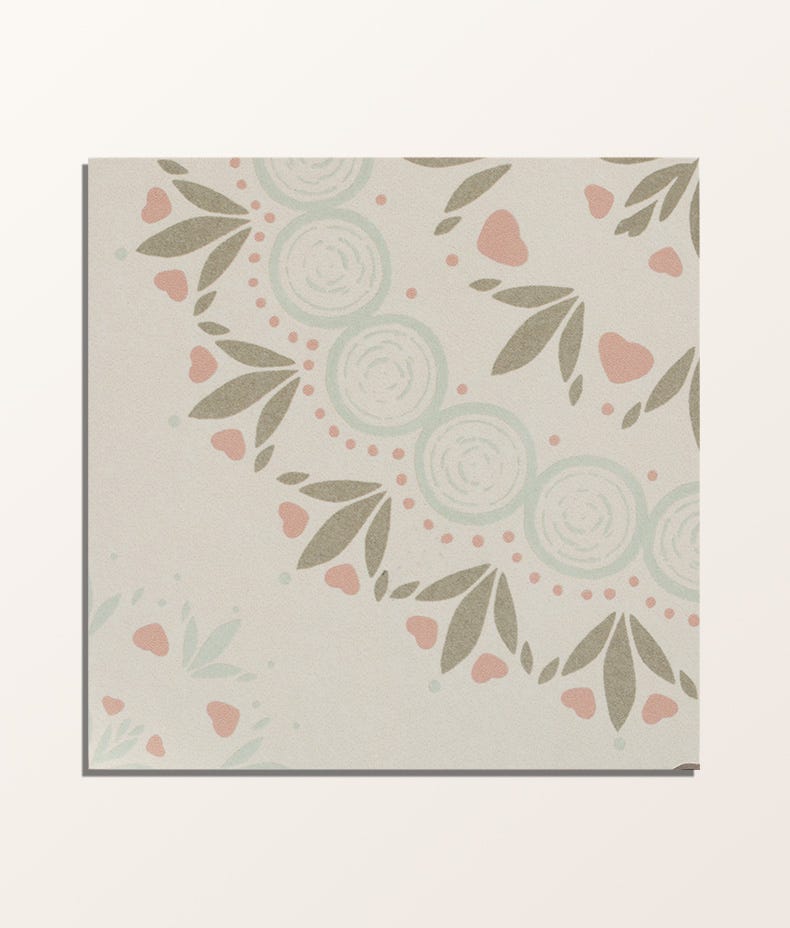 Image of Aventuras Palma Olive Porcelain - Full Tile Sample-sample-sample-Tile.co.uk
