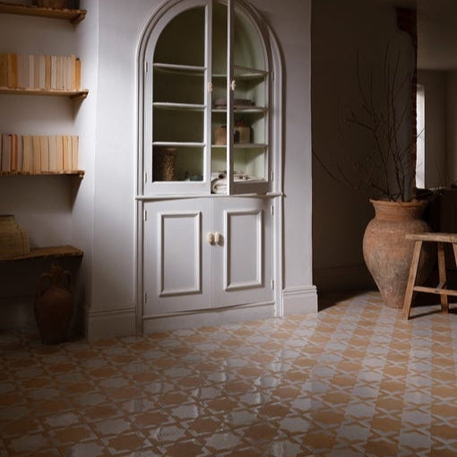 Image of Menara Cotto Star Porcelain - 15 x 15 x 0.8cm-Ca Pietra-Tile.co.uk