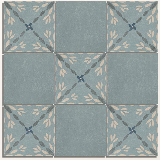 Image of Aventuras Porto Blue Porcelain - 15 x 15cm-Ca Pietra-Tile.co.uk