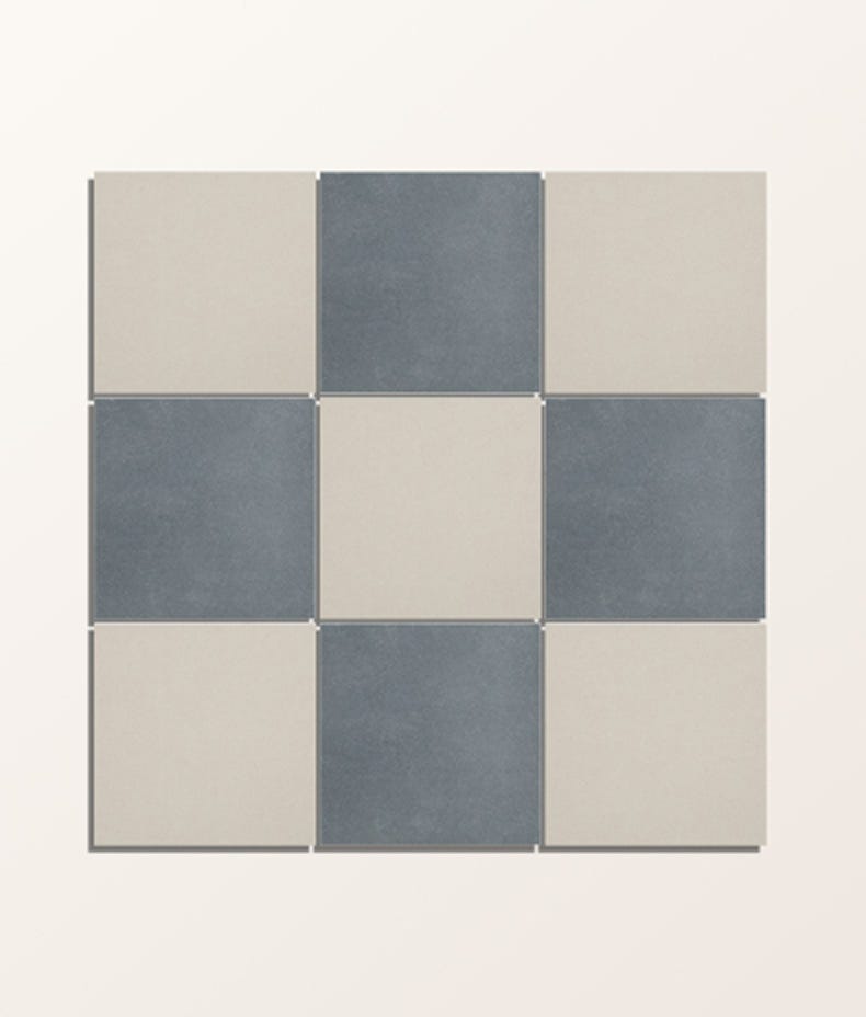 Image of Aventuras Navy Field Porcelain - 15 x 15cm-Ca Pietra-Tile.co.uk