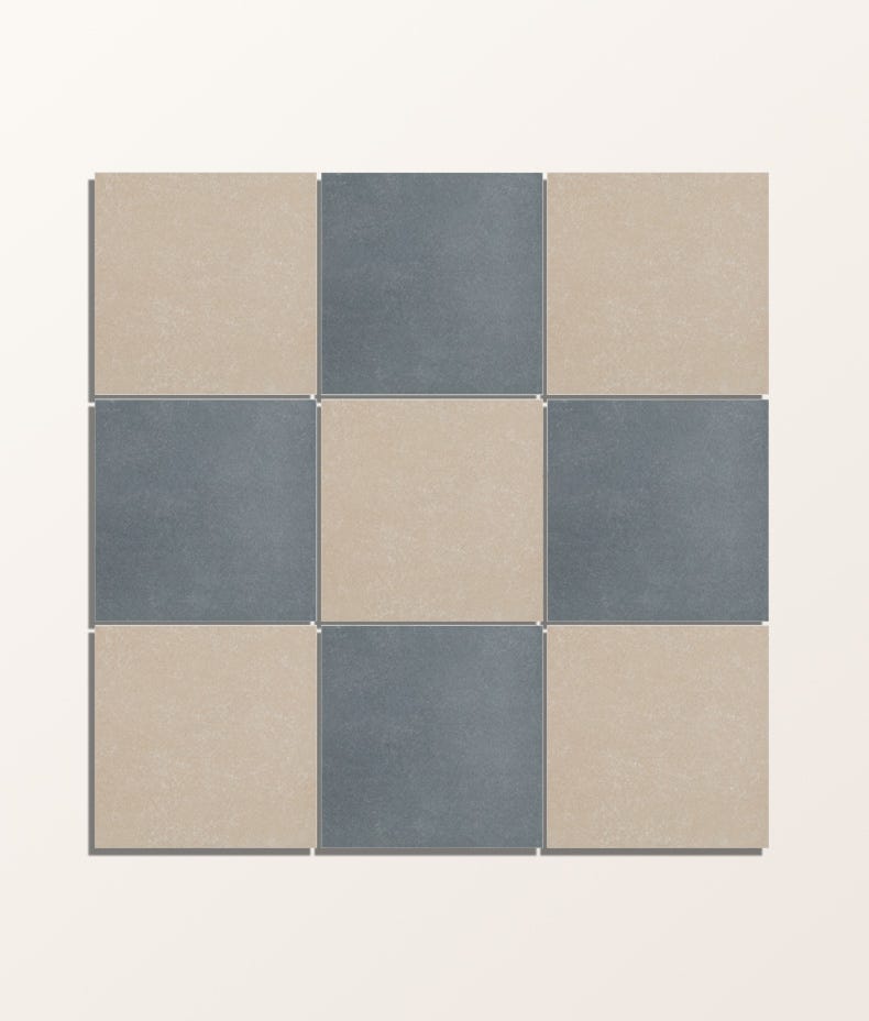 Image of Aventuras Navy Field Porcelain - 15 x 15cm-Ca Pietra-Tile.co.uk