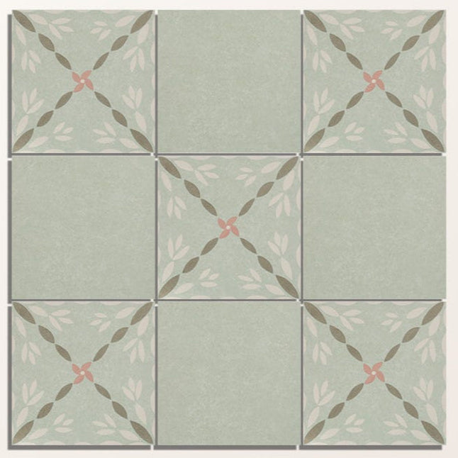 Image of Aventuras Porto Olive Porcelain - 15 x 15cm-Ca Pietra-Tile.co.uk