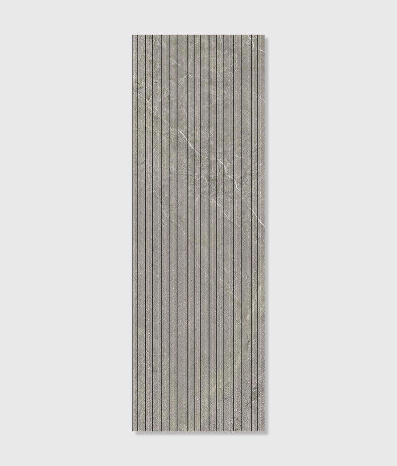 Image of Riverside Ceramic Wall Linear Gris Satin - Swatch Sample-sample-sample-Tile.co.uk