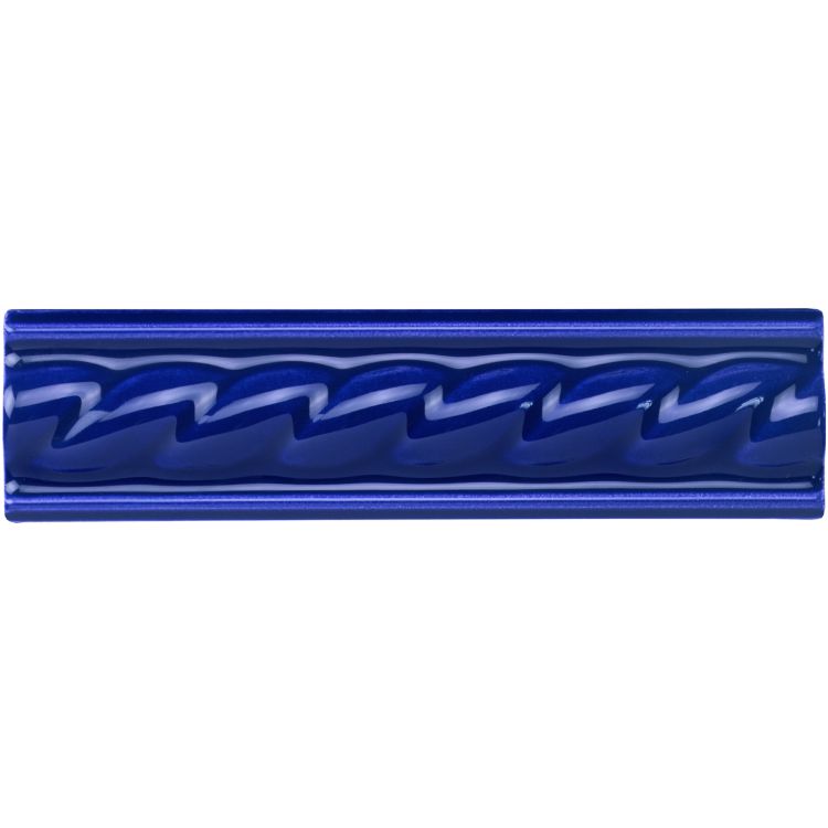 Image of Free Sample - Royal Blue Rope Dado 10x10cm - Delivered separately by Original Style-sample-sample-Tile.co.uk