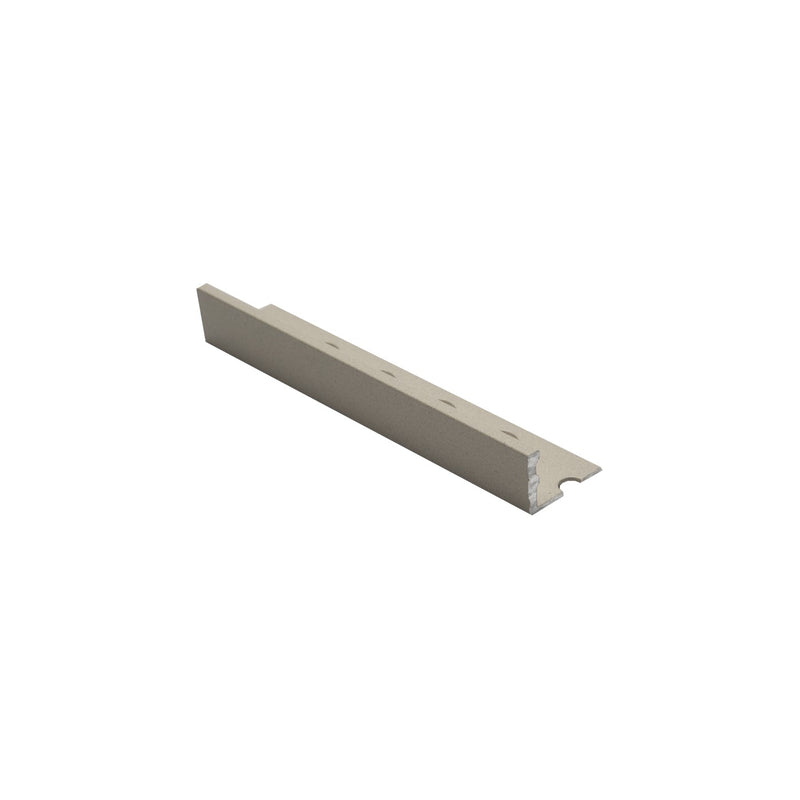 Image of Genesis Sand Stone Straight Edge Aluminium Tile Trim-Trim-Genesis-Tile.co.uk