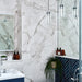 Sculpture Porcelain Carrara Brushed 100 x 100 x 0.8cm-Wall and Floor tile-Ca Pietra-Tile.co.uk