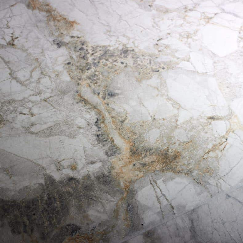 Image of Sculpture Porcelain Invisible Blue Brushed 100 x 100 x 0.8cm-Wall and Floor tile-Ca Pietra-Tile.co.uk