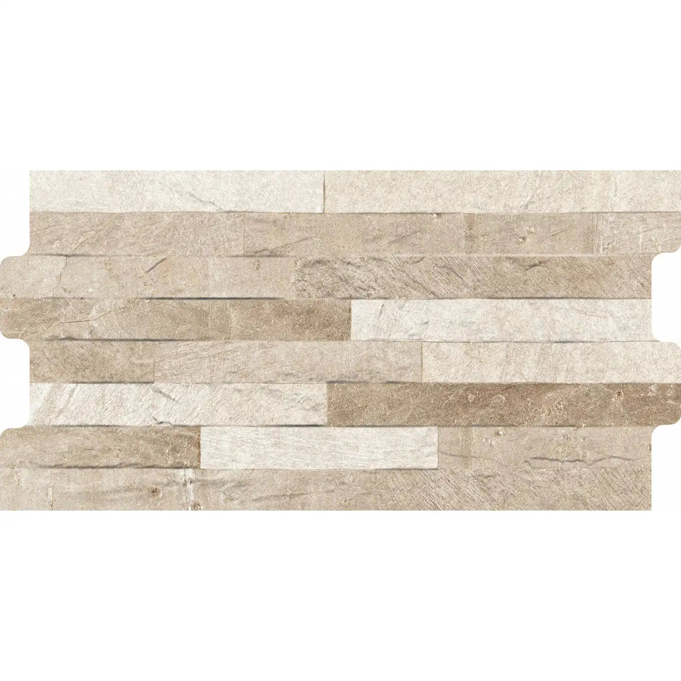 Image of Split Rock Beige Tile 23x46cm-Porcelain Tile-Keros-Tile.co.uk
