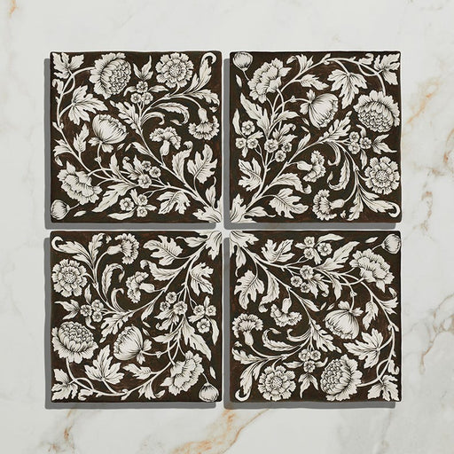 STUDIO Assisi Brown Ceramic - 13 x 13cm-Ceramic Wall tile-Ca Pietra-Tile.co.uk