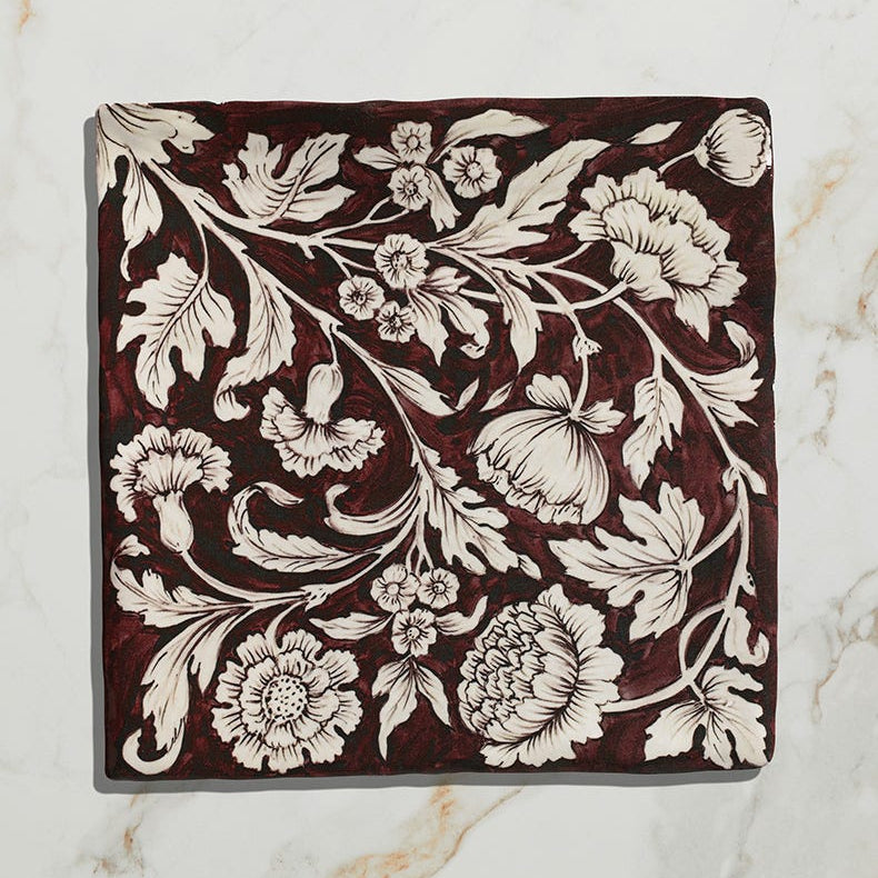 Image of STUDIO Assisi Red Ceramic - 13 x 13 x 1.0cm-Ca Pietra-Tile.co.uk