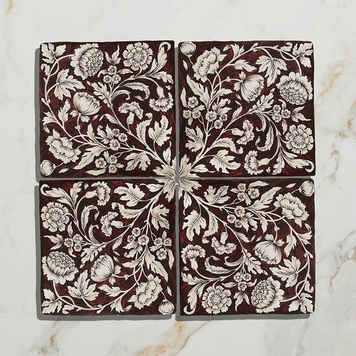 STUDIO Assisi Red Ceramic - 13 x 13cm-Ceramic Wall tile-Ca Pietra-Tile.co.uk