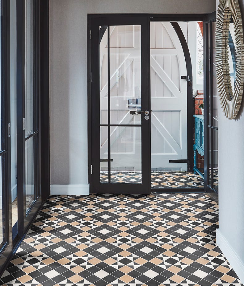 Victorian Style™ Porcelain Frame - 28 x 28cm-Porcelain Tile-Ca Pietra-Tile.co.uk