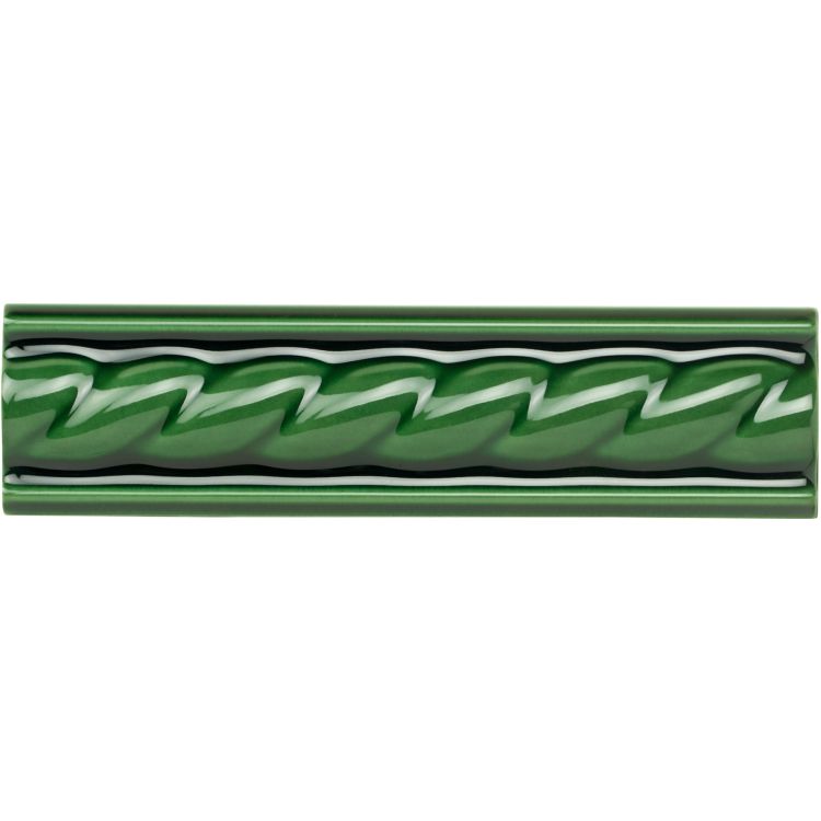Image of Free Sample - Victorian Green Rope Dado 10x10cm - Delivered separately by Original Style-sample-sample-Tile.co.uk