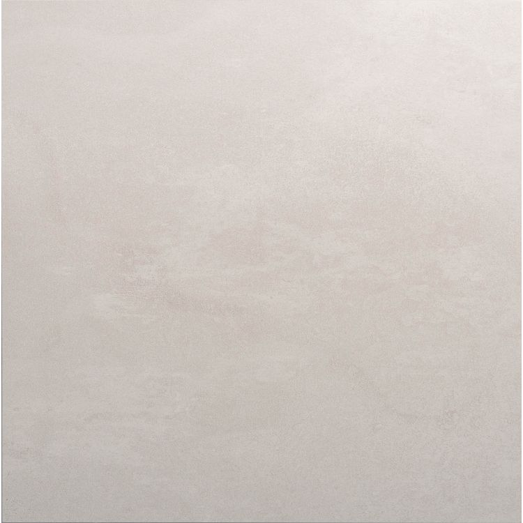 Image of Solid white/light grey coloured square tile