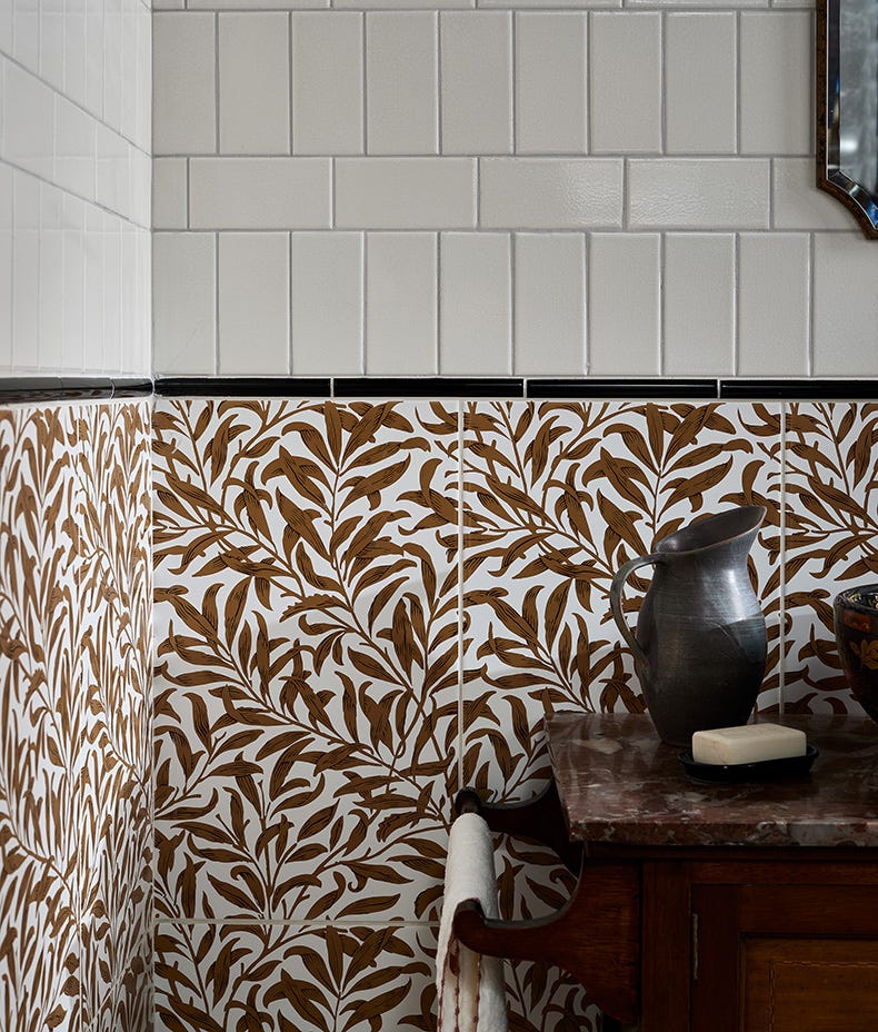Image of Victorian Style Antique White Brick tile 7.5x15cm-Brick style tiles-Ca Pietra-Tile.co.uk