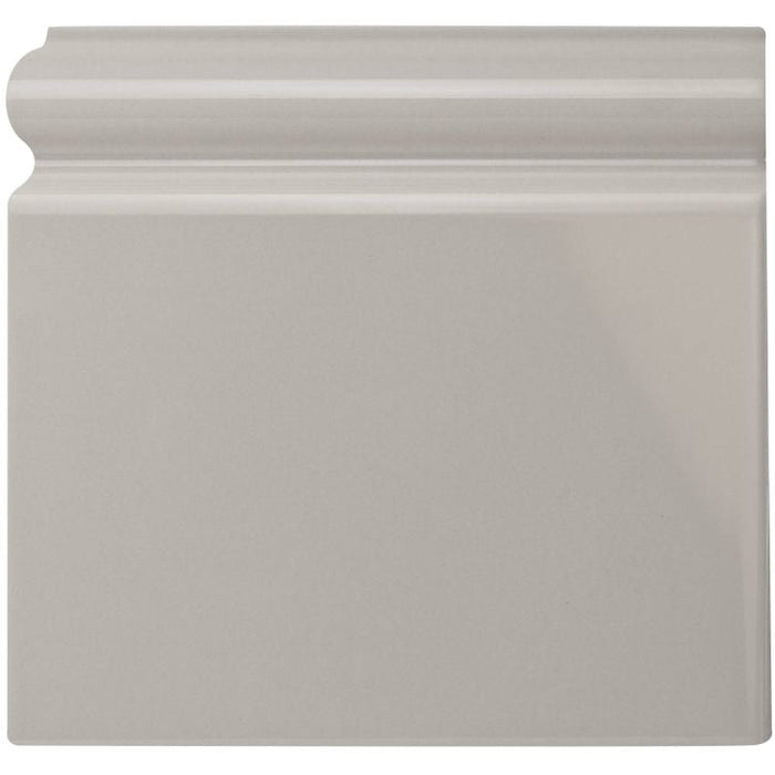 Westminster Grey Skirting Left Hand Corner Tile 16.7x15.2cm-Ceramic Tiles-Original Style-Tile.co.uk