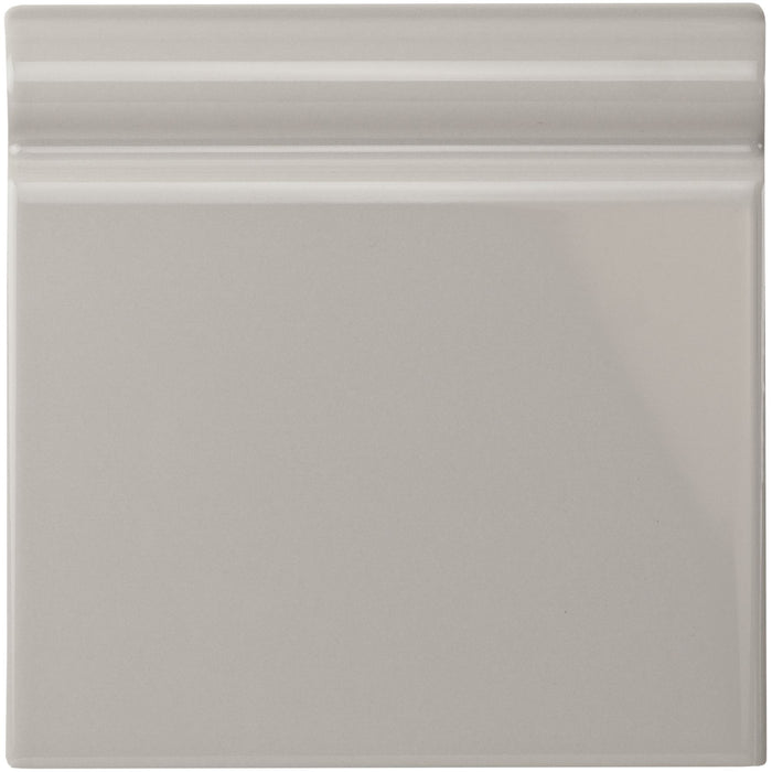 Westminster Grey Skirting Tile 15.2x15.2cm