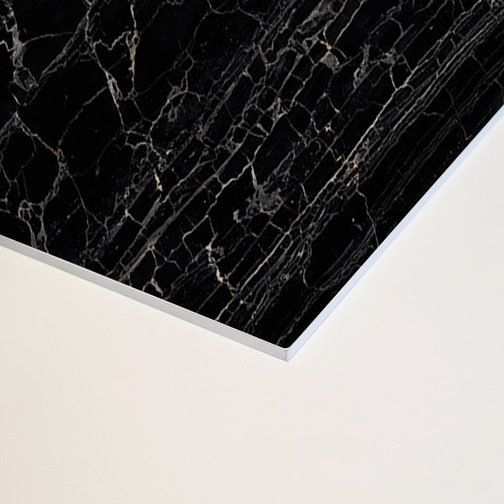 Image of Nero Portoro Alloy Wall Panel-Wall panel-Wetwall-Tile.co.uk