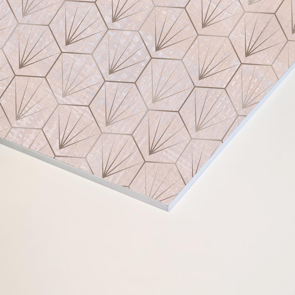 Image of Stella Rosa Alloy Wall Panel-Wall panel-Wetwall-Tile.co.uk