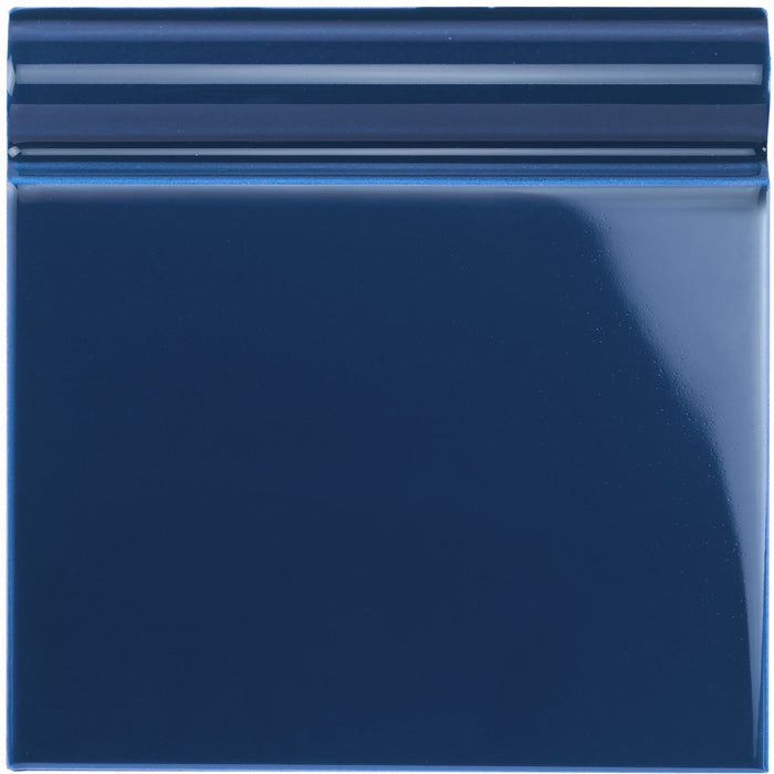 Windsor Blue Skirting Tile 15.2x15.2cm