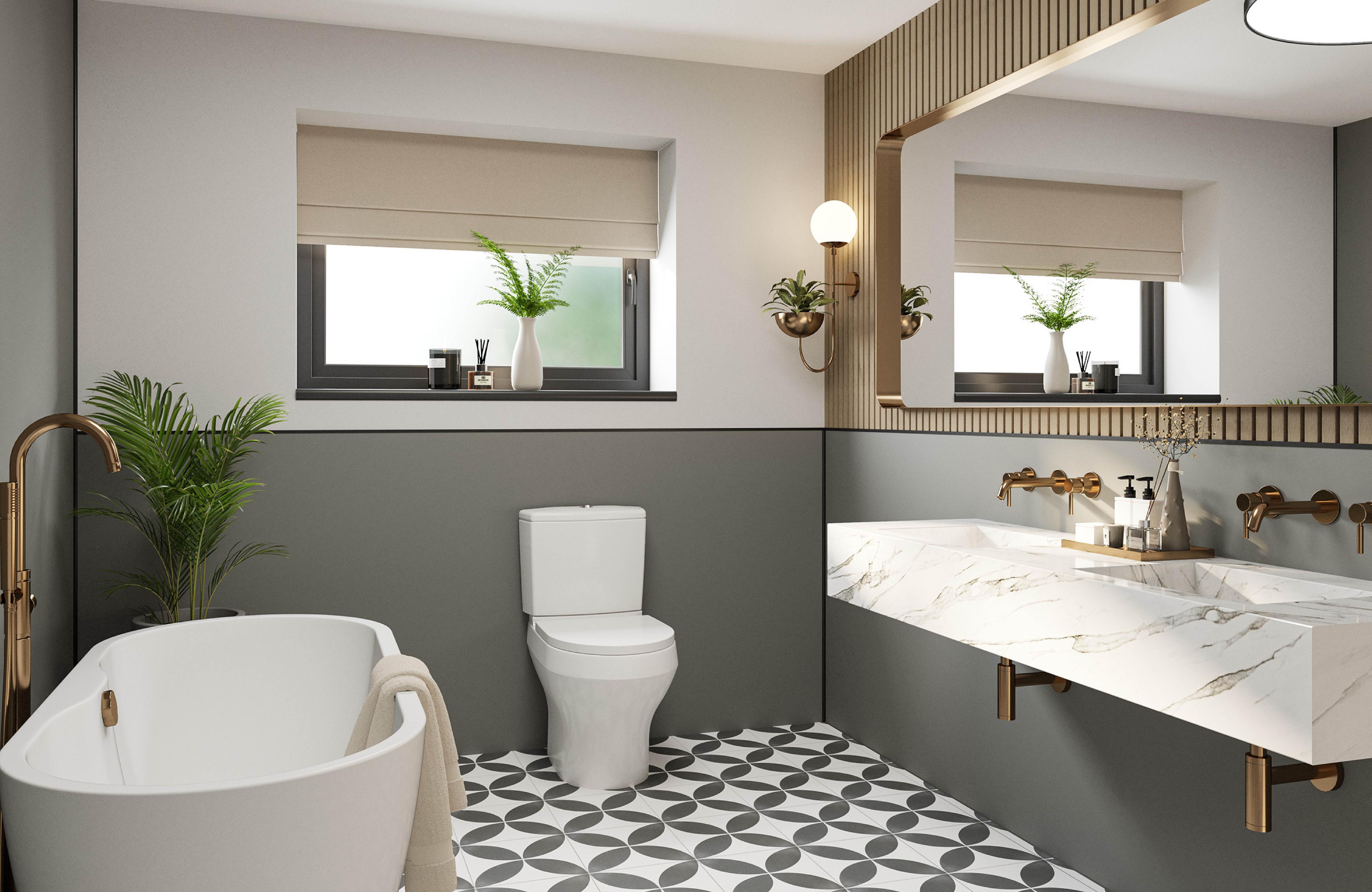 Image of Battleship Grey Alloy Wall Panel-Wall panel-Wetwall-Tile.co.uk