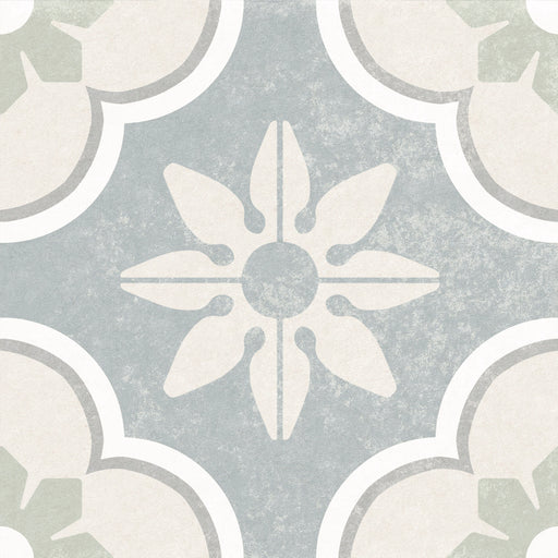 Bloom Mont patterned tile set 15x15cm-Pattern tile-Estudio Ceramico-tile.co.uk