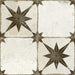 Sample 45x45cm Star Ara Black Pattern floor tile-sample-sample-tile.co.uk
