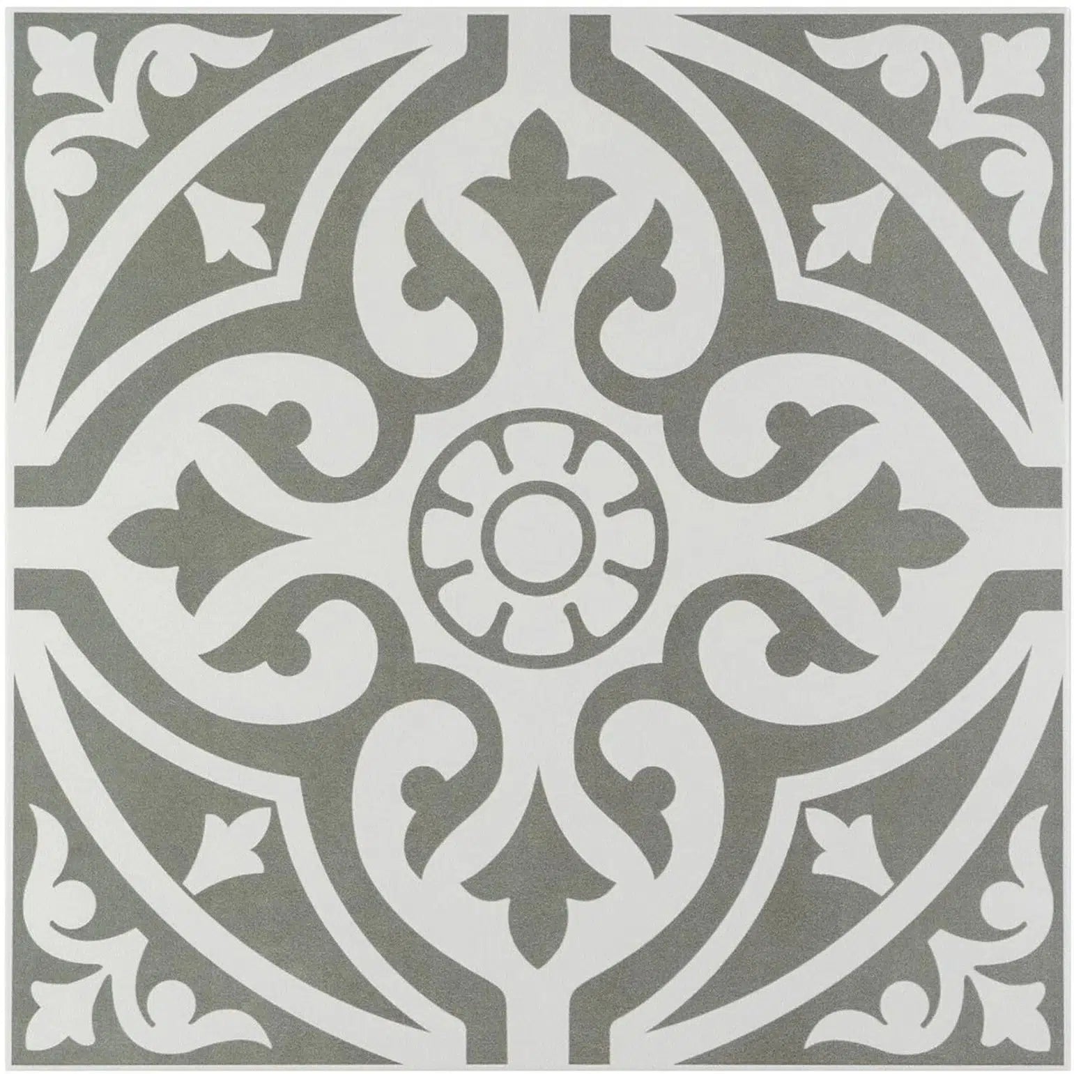 Image of Hadrian Stone Grey tile 33x33cm-Pattern tile-Canakkale Seramik - Kale-tile.co.uk