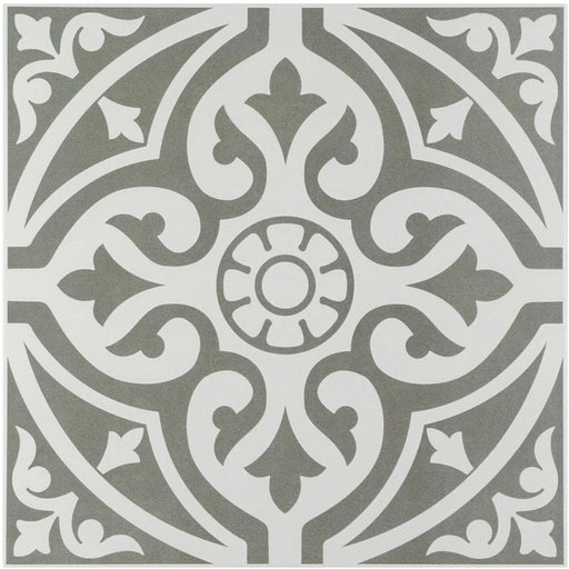 Hadrian Stone Grey tile 33x33cm-Pattern tile-Canakkale Seramik - Kale-tile.co.uk