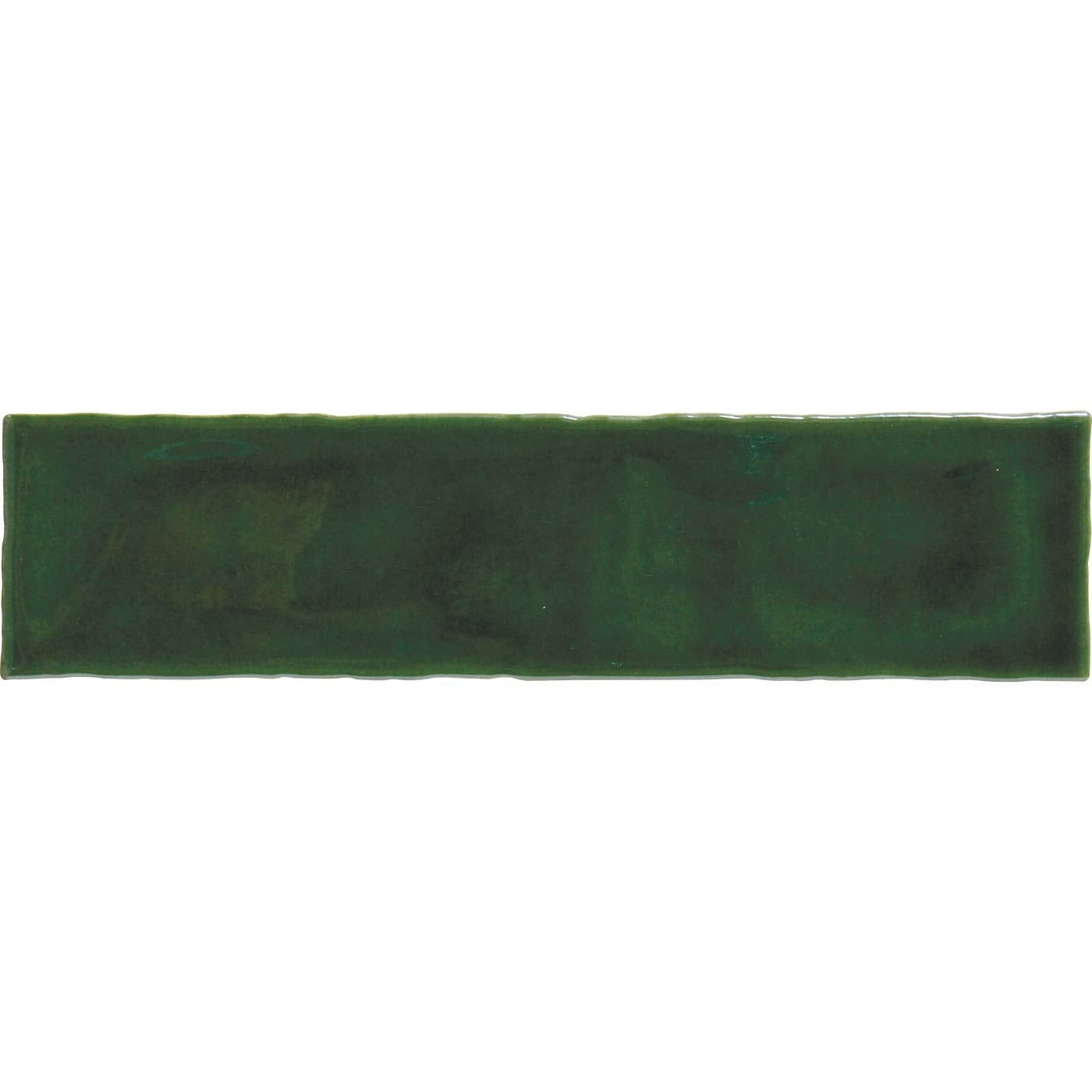 Image of Cottage green gloss tile 7.5x30cm-Ceramic wall tile-Salcamar-tile.co.uk