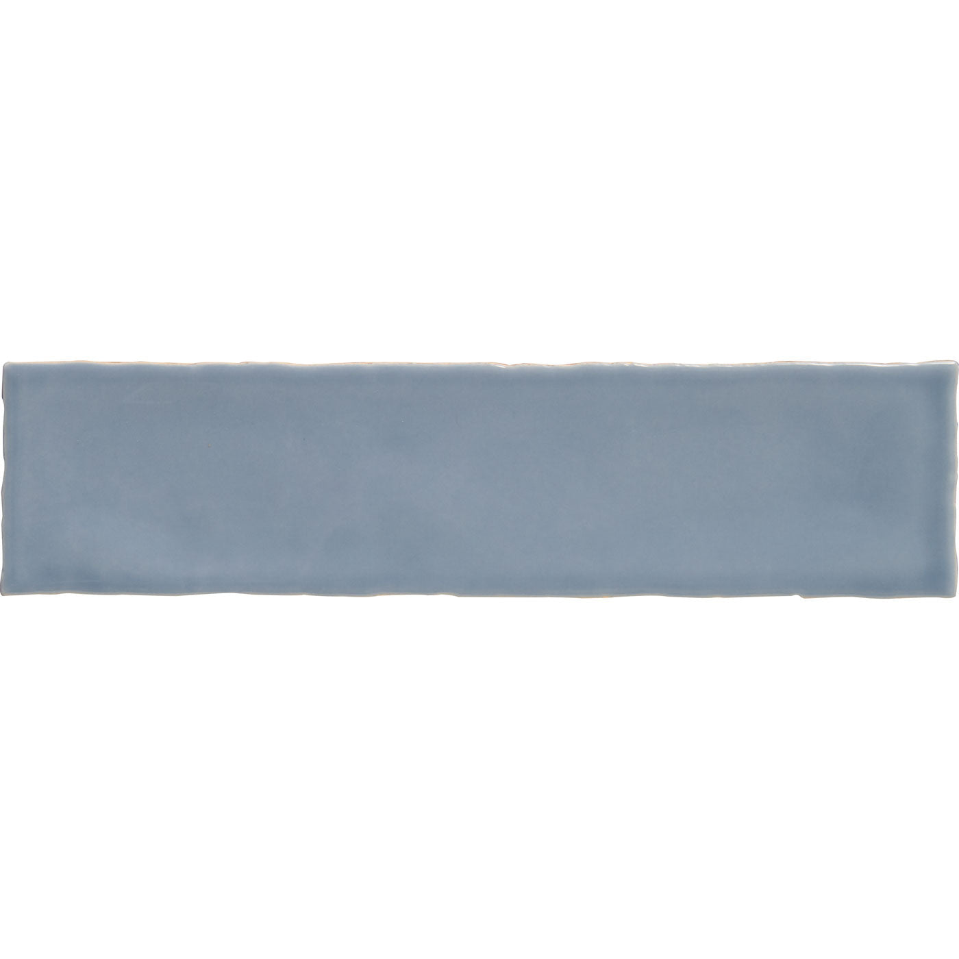 Image of Cottage blue gloss tile 7.5x30cm-Ceramic wall tile-Salcamar-tile.co.uk