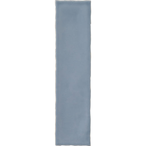 Cottage blue gloss tile 7.5x30cm-Ceramic wall tile-Salcamar-tile.co.uk