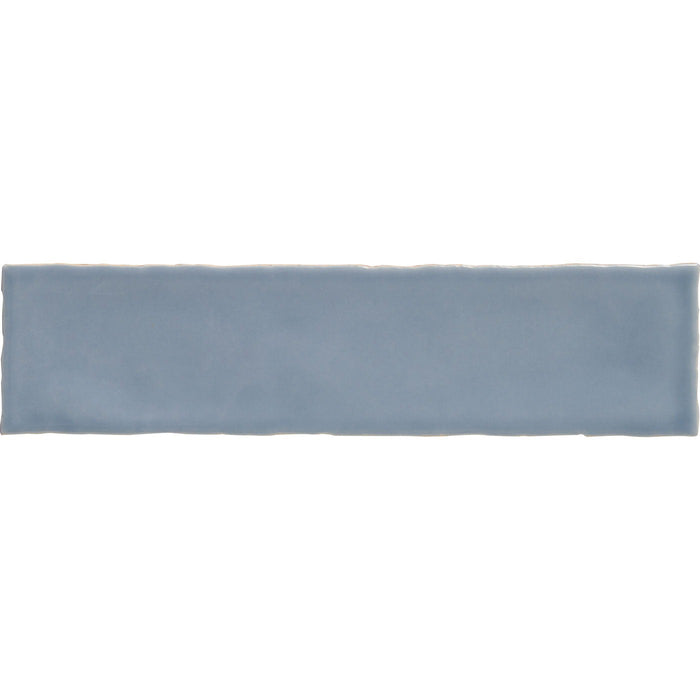 Sample 7.5x30cm Cottage blue gloss tile-sample-sample-tile.co.uk