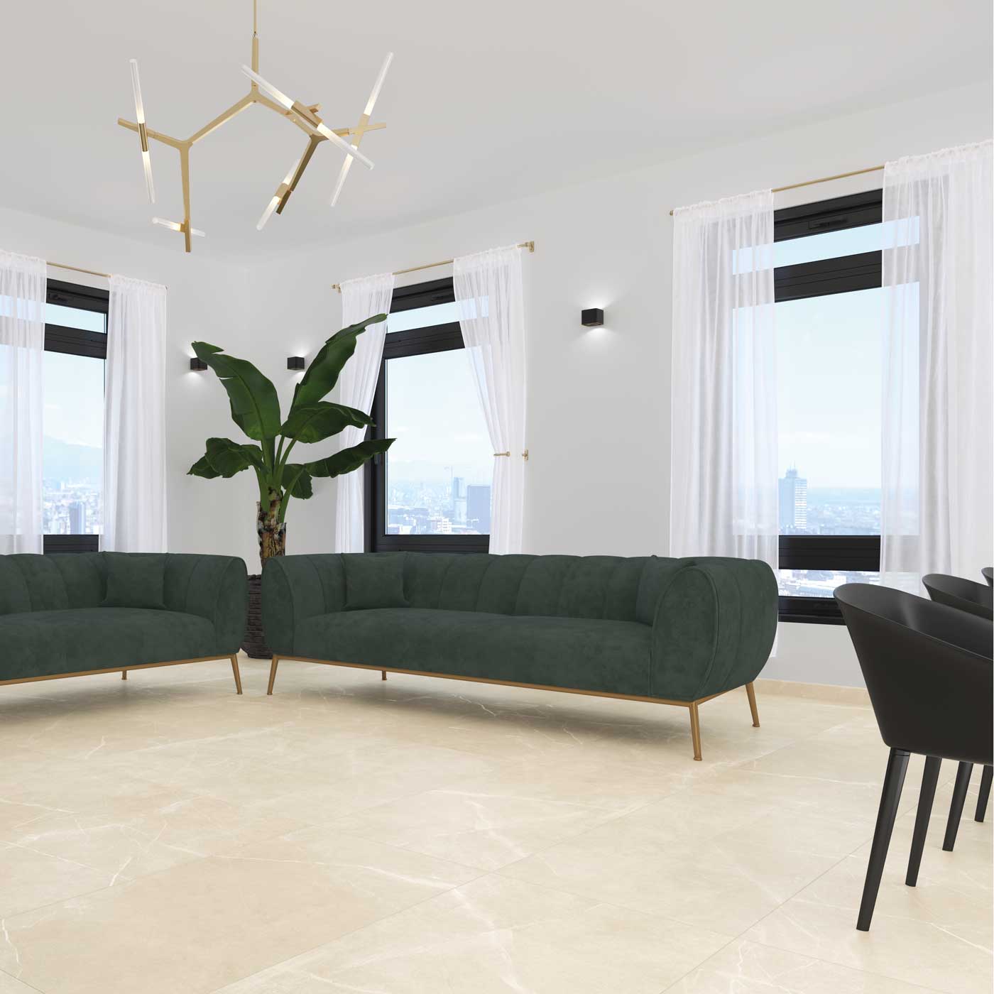 Image of Peru Beige tile 60x120cm-Porcelain tile-Stile-tile.co.uk