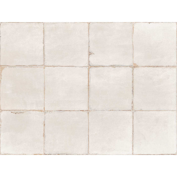 White outdoor tiles