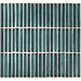 Bamboo Verdigris Gloss Mosaic 28.4x29.5cm-mosaic tile-Ca Pietra-tile.co.uk