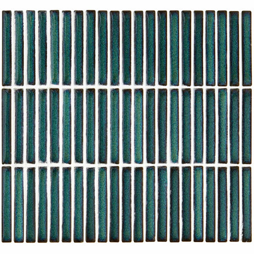 Sample Swatch Bamboo Verdigris Gloss Mosaic-sample-sample-tile.co.uk