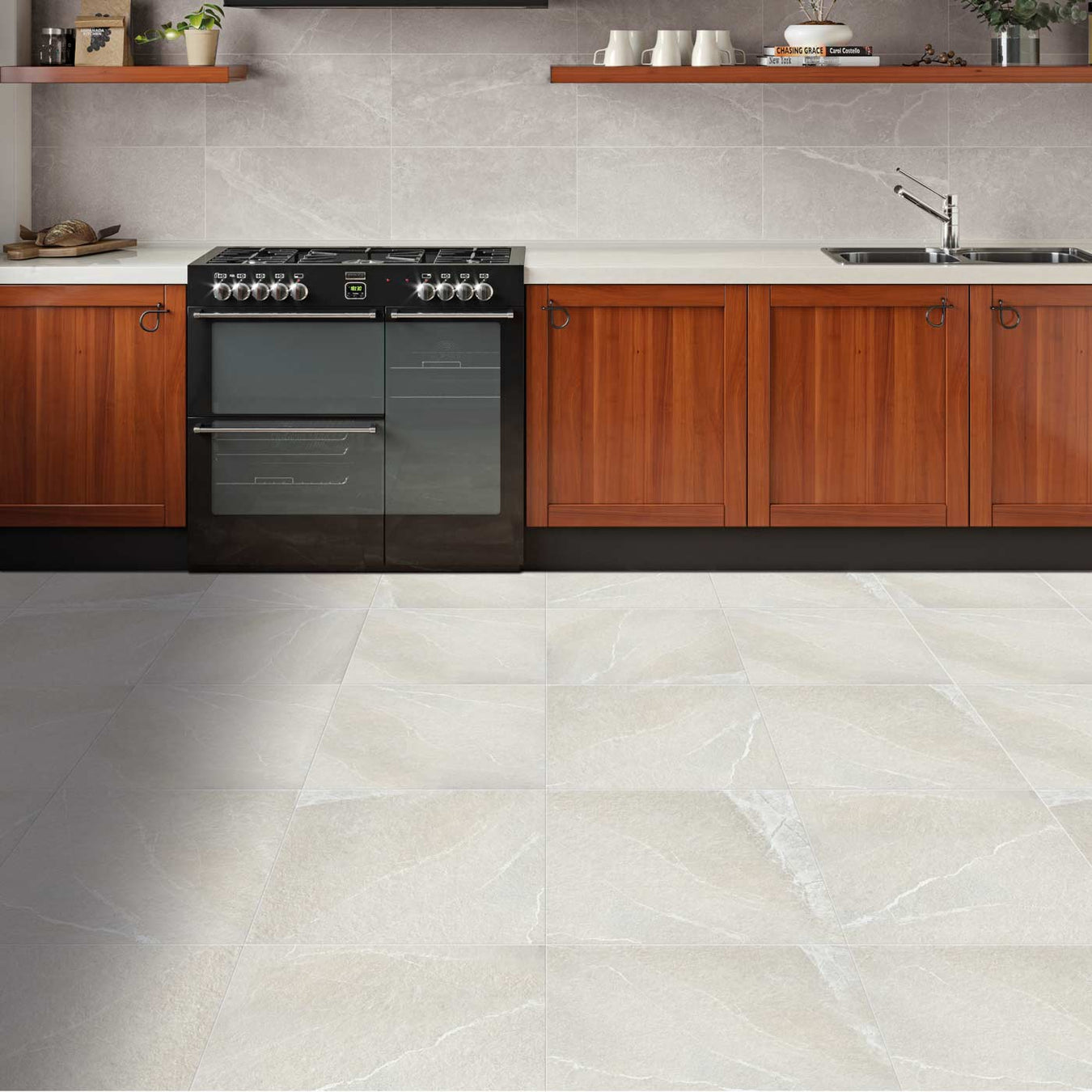 Marseille White tile 100x100cm-Porcelain tile-Alaplana-tile.co.uk
