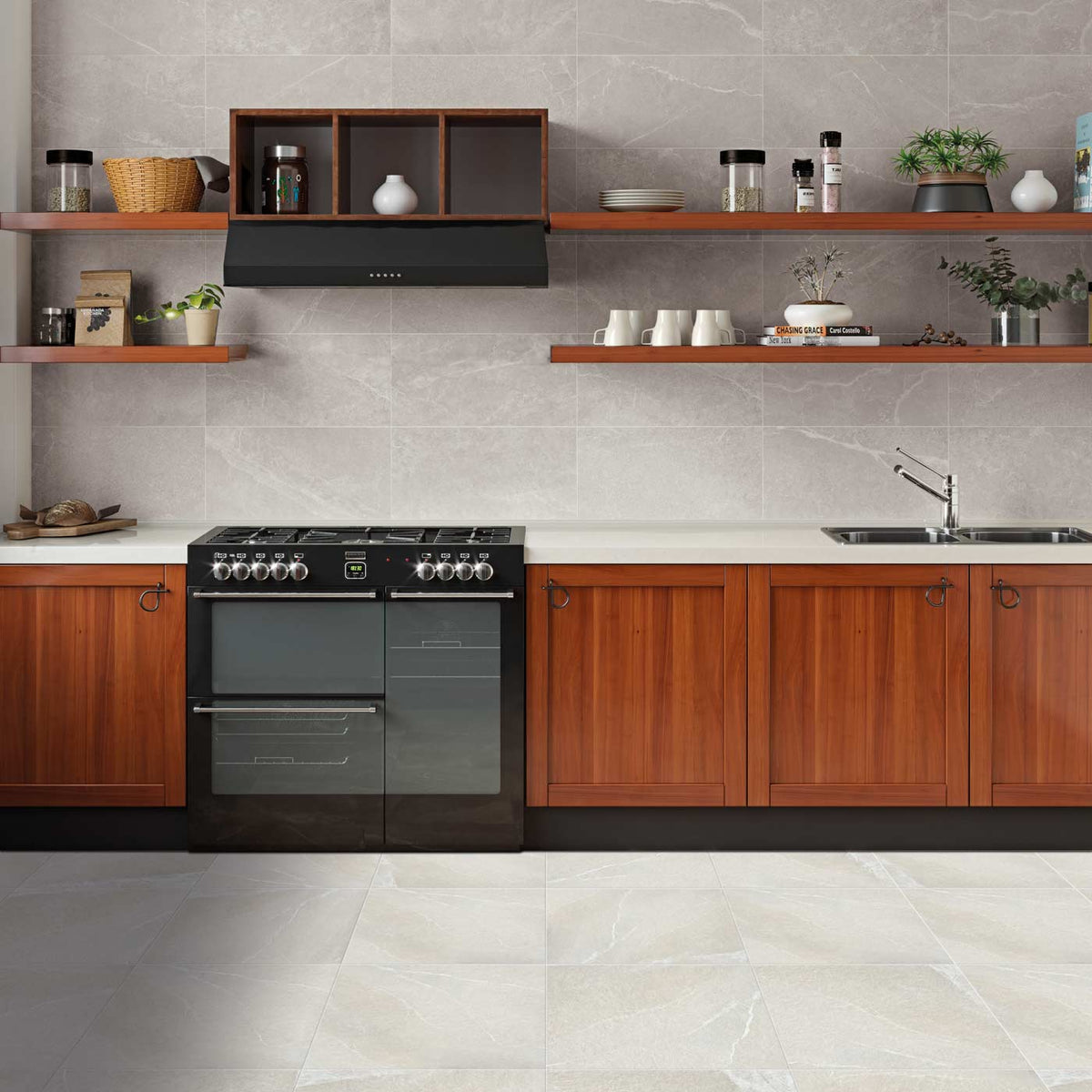 Marseille White Wall & Floor Tile | 30x60cm | Tile.co.uk