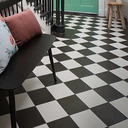 Image of Brompton Milk Field tile 20x20cm-Porcelain tile-Ca Pietra-tile.co.uk