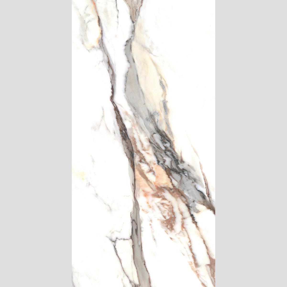 Image of Calacatta Gold Polished XL tile 60x120cm-Large format-Cerrad-tile.co.uk
