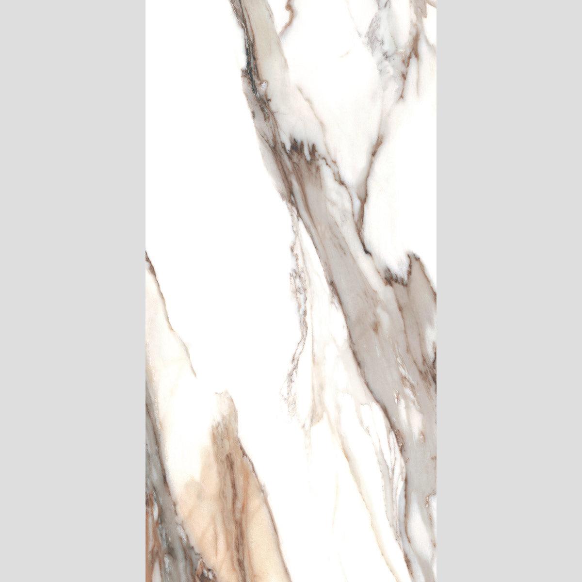 Image of Calacatta Gold Polished XL tile 60x120cm-Large format-Cerrad-tile.co.uk