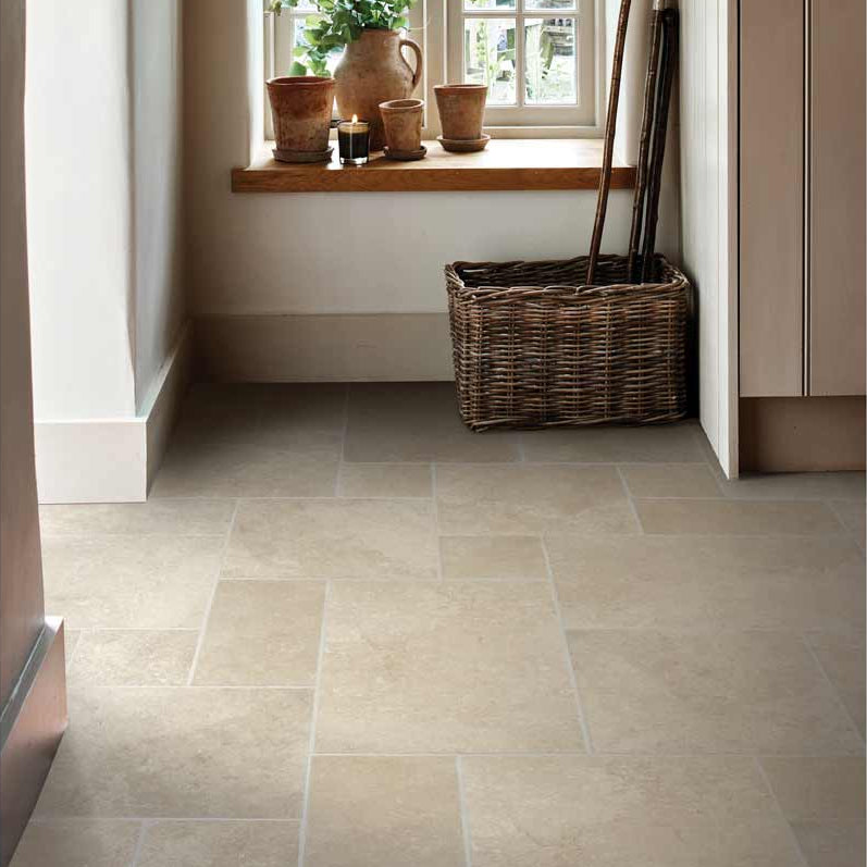 Image of Cotehele Beige Opus Pattern tile-Opus pattern-Ca Pietra-tile.co.uk