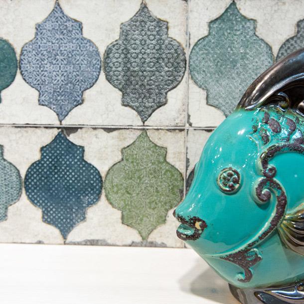 Image of Venice Decor tile 15x30cm-Ceramic wall tile-Mainzu Ceramica-tile.co.uk