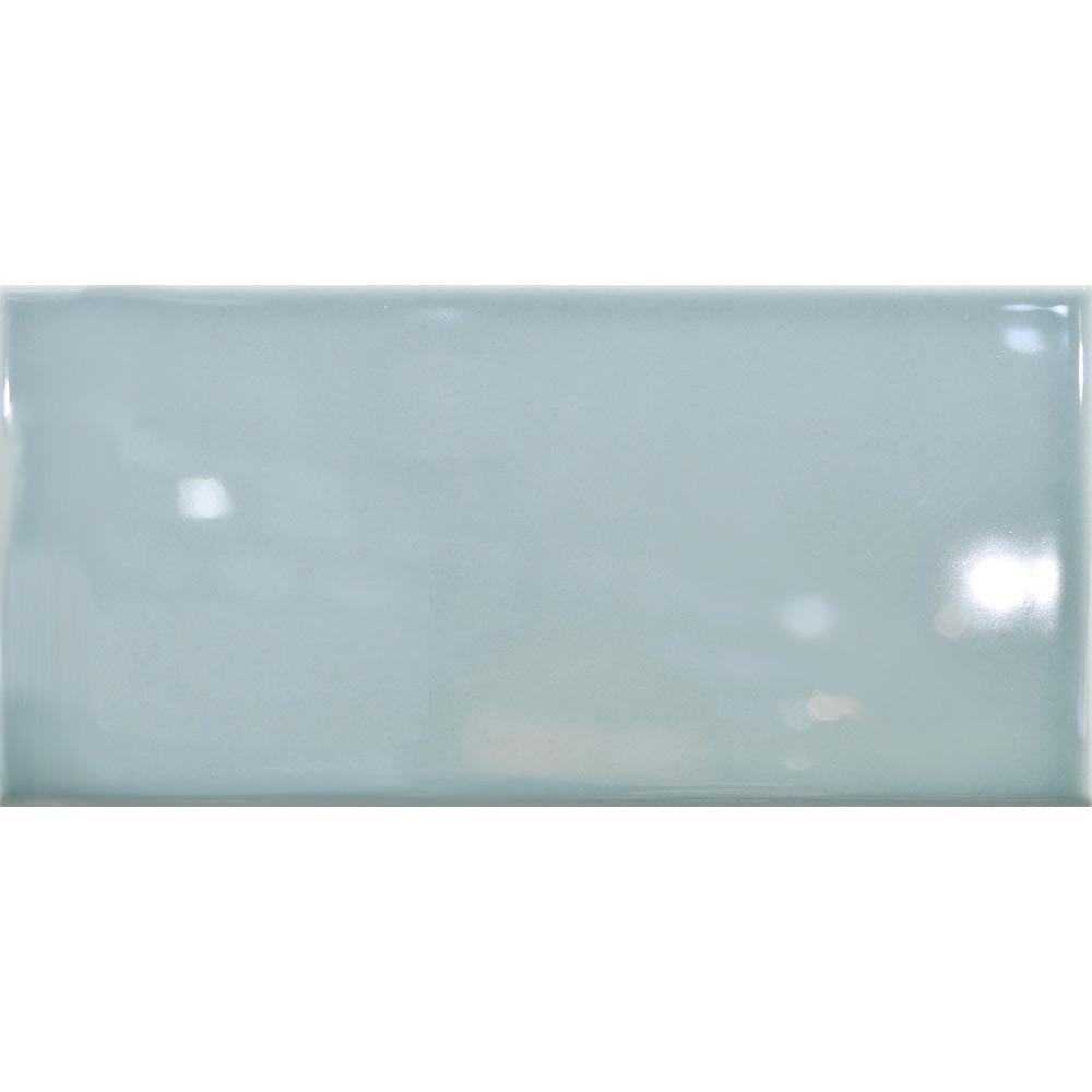 Image of Devon Fern Brick gloss wall tile 10x20cm-Brick style tiles-Salcamar-tile.co.uk