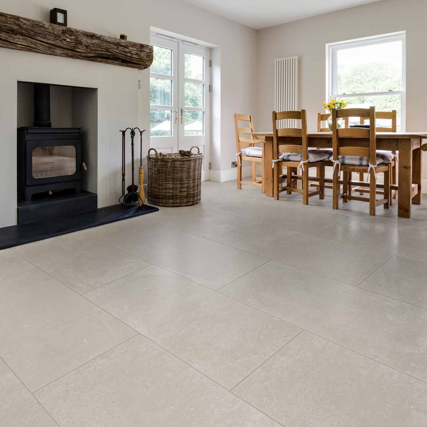 Image of Dorset Grey tile 120x60cm-Large format-Ca Pietra-tile.co.uk